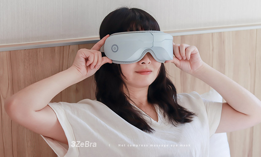 【3ZeBra】5C莫蘭迪音樂按摩眼罩