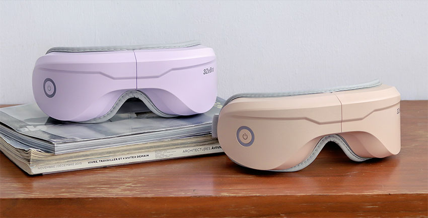 【3ZeBra】5C熱敷按摩眼罩|藍牙音樂款