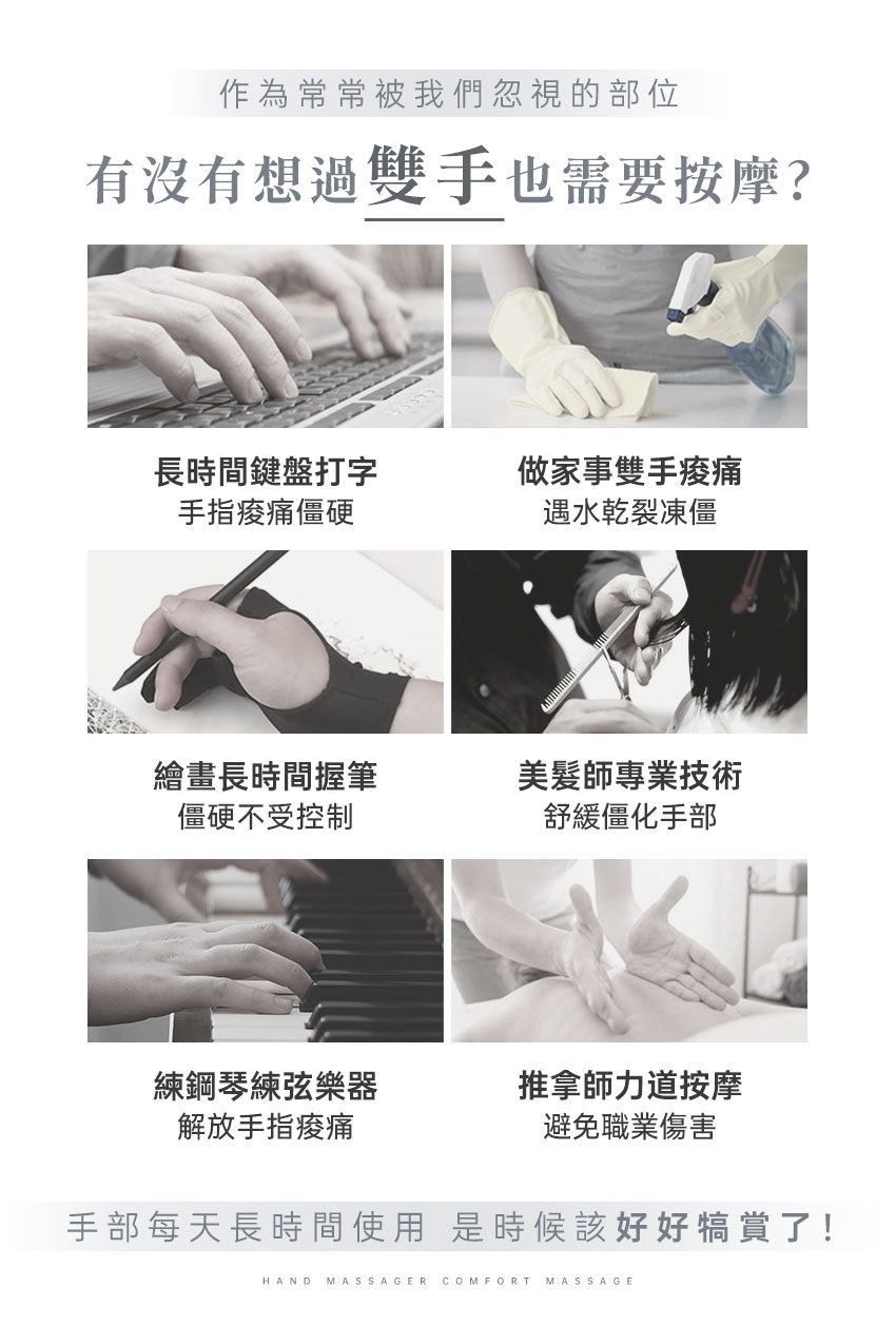 【3ZeBra】溫揉指|氣壓溫感手部按摩機_手其實也需要按摩