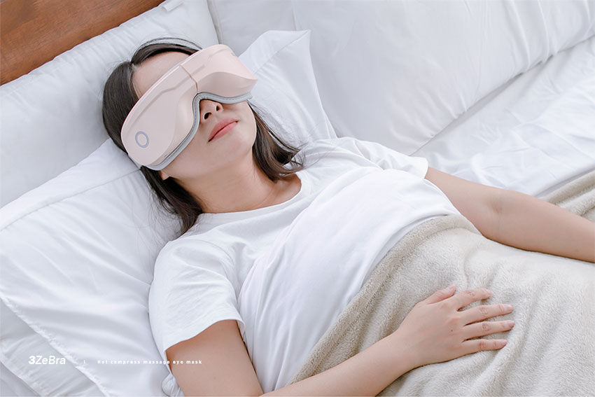【3ZeBra】5C熱敷按摩眼罩|藍牙音樂款
