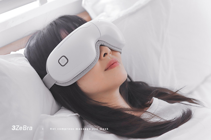 【3ZeBra】5C熱敷按摩眼罩|小資款