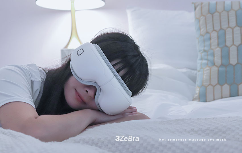 【3ZeBra】5C熱敷按摩眼罩|小資款