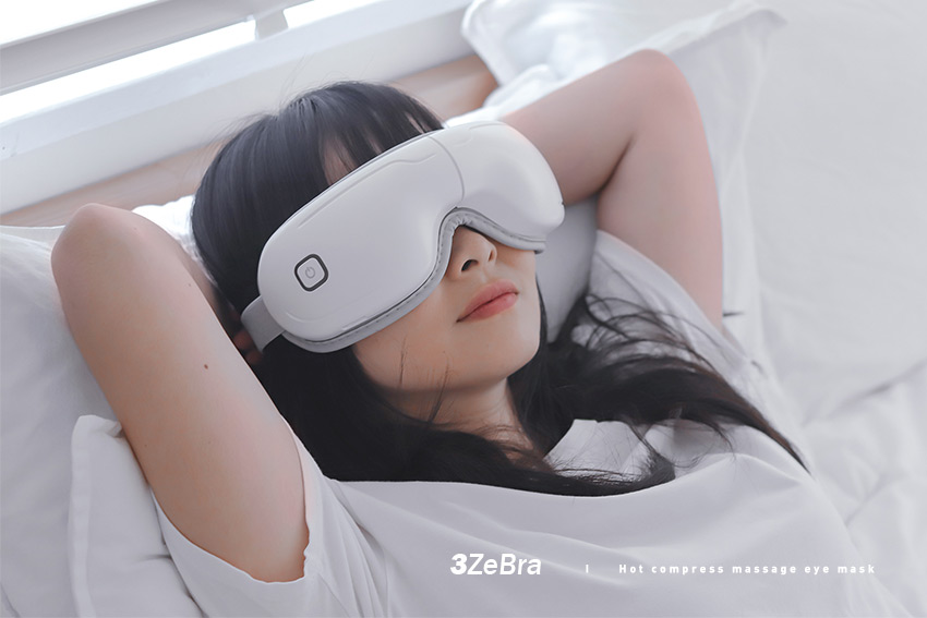 【3ZeBra】5C熱敷按摩眼罩|小資款