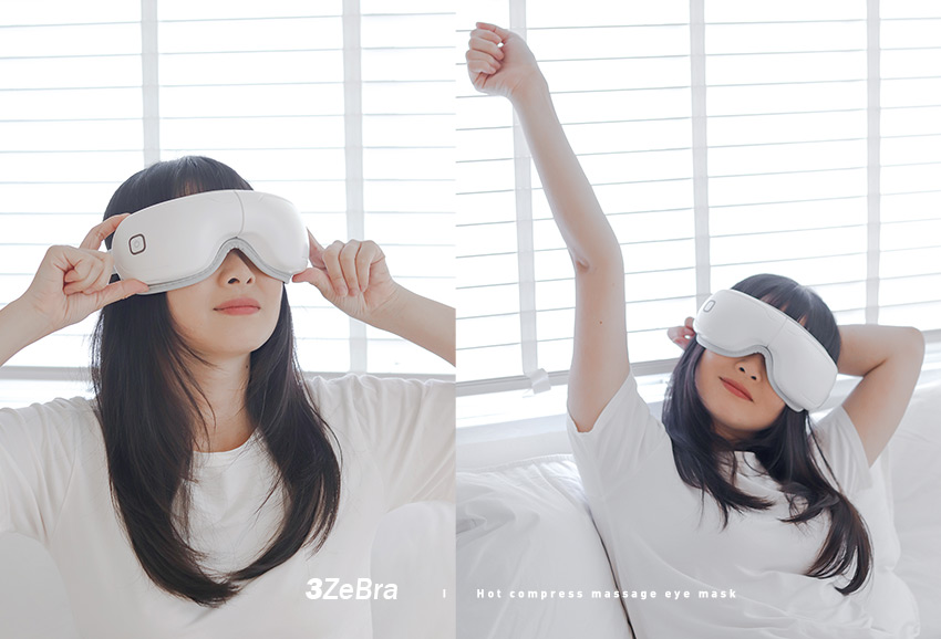 【3ZeBra】5C熱敷按摩眼罩|小資款