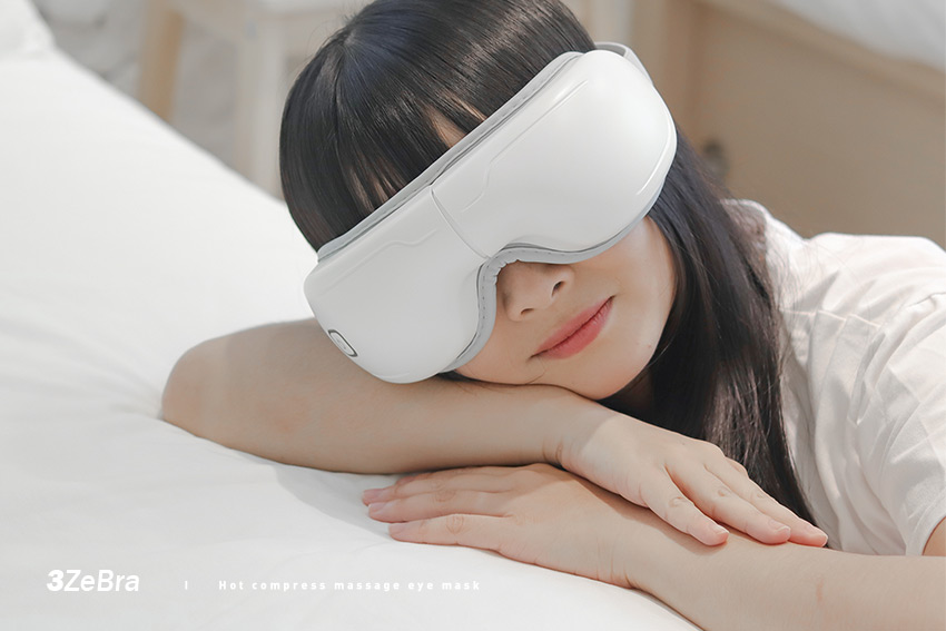 【3ZeBra】5C熱敷按摩眼罩|小資款