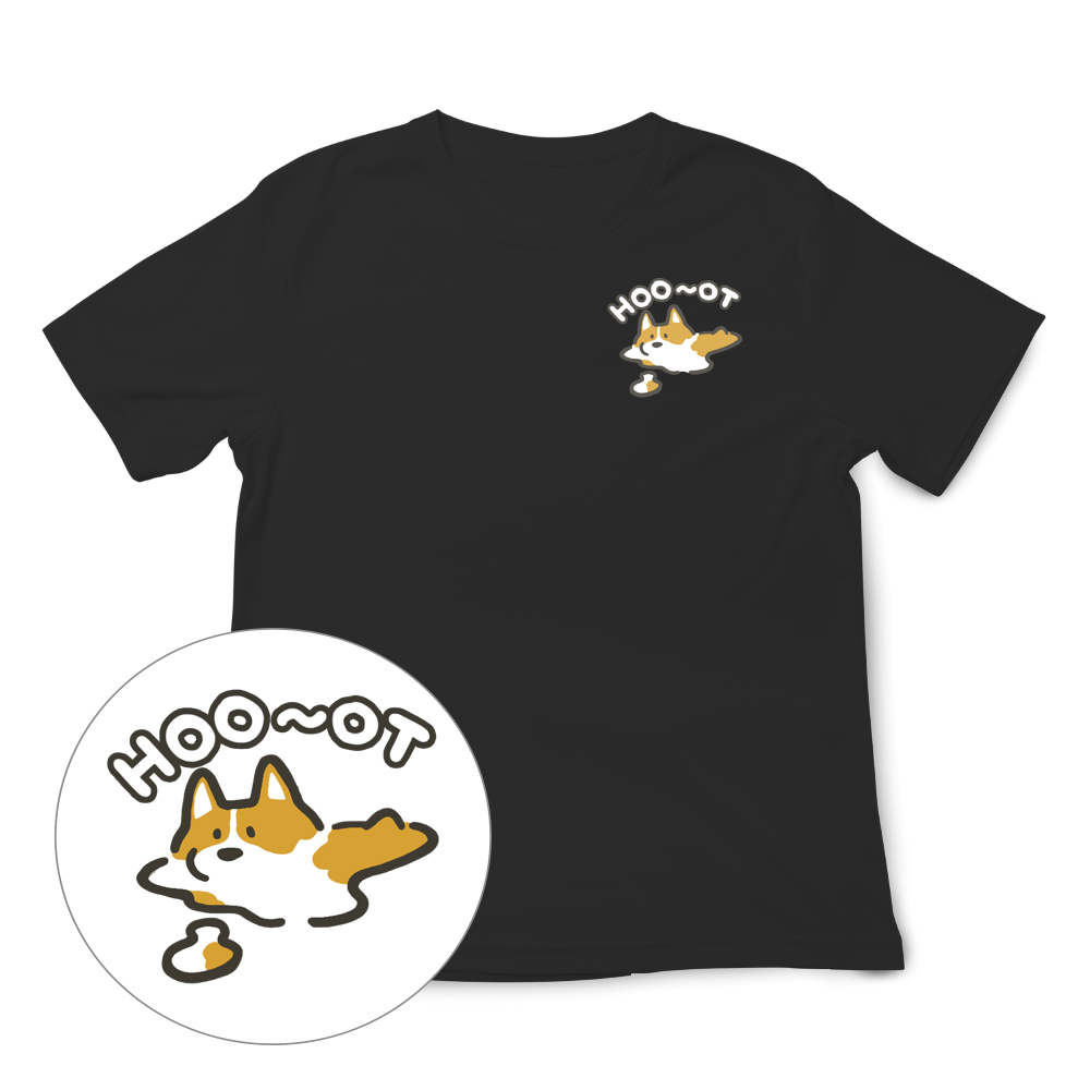 柯基 熱到融化 黑色.png