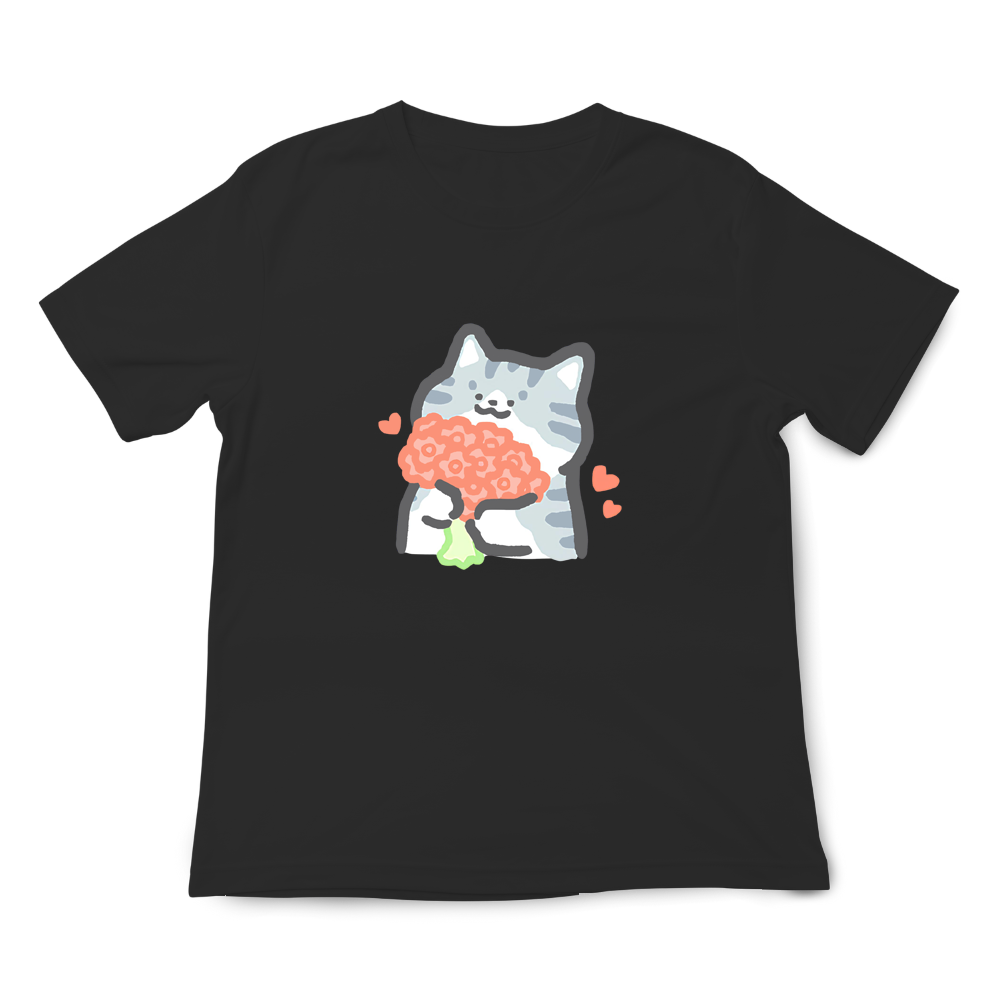 貓咪收花 黑色.png