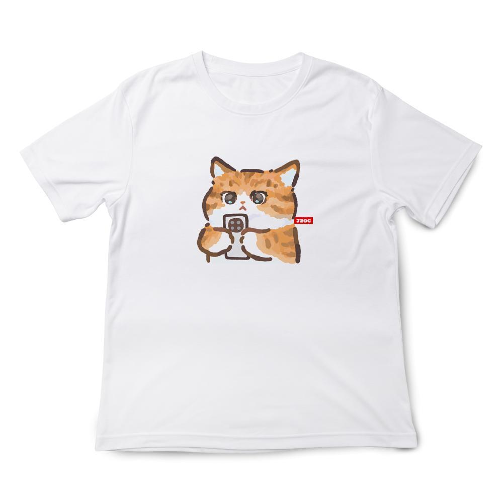 橘貓玩手機 白色.jpg