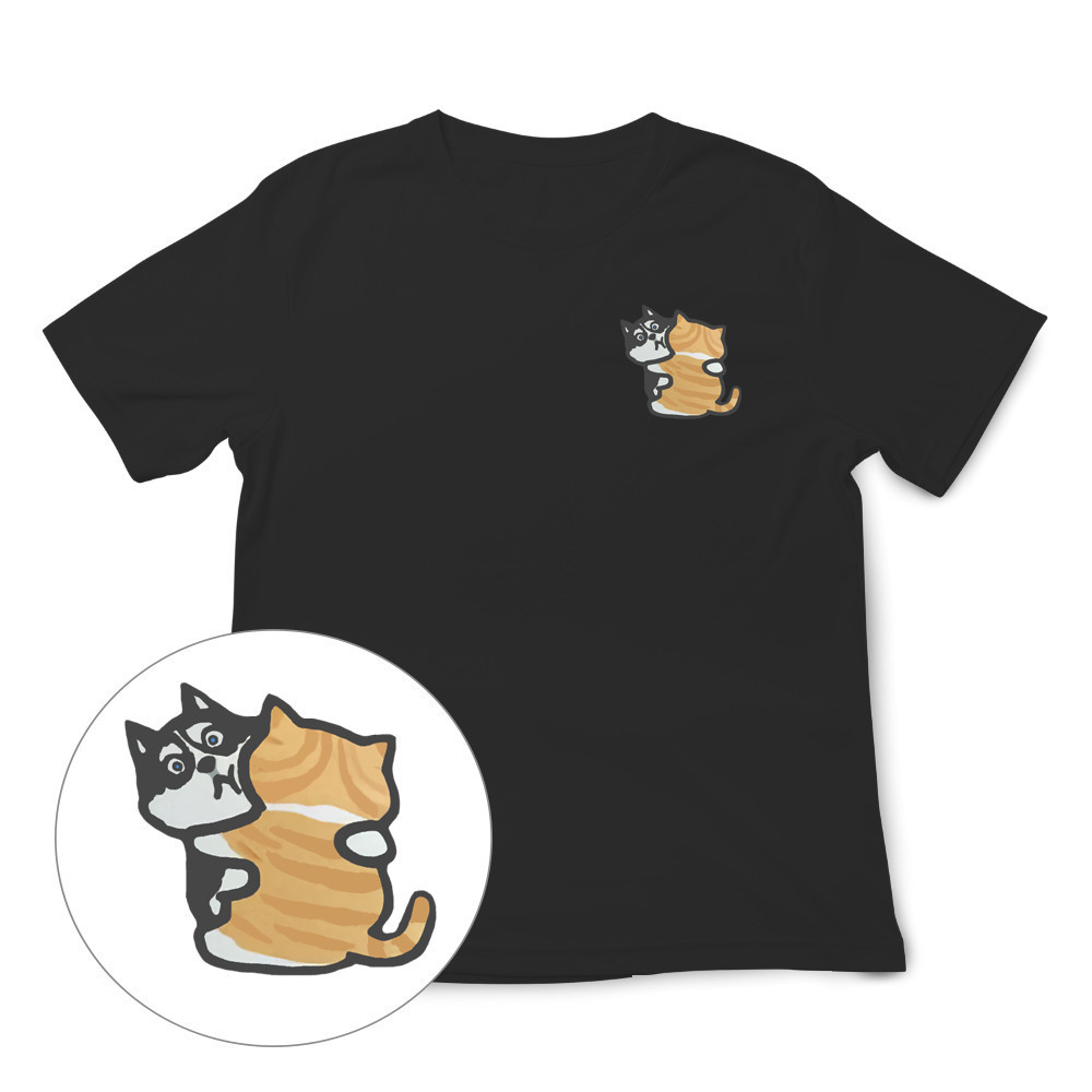 哈士奇抱貓咪 黑色.jpg