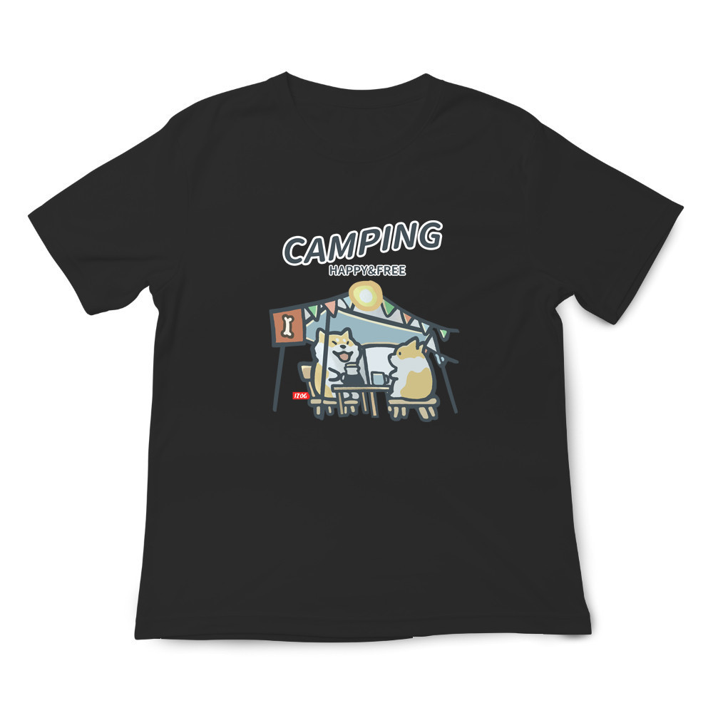 柯基與柴犬 露營 黑色.jpg