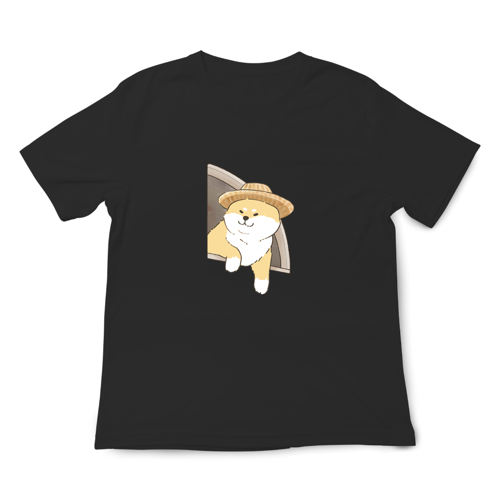 草帽柴犬 黑色.png