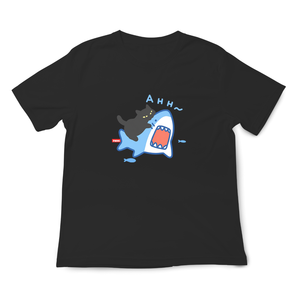 黑貓咬鯊魚 黑色.png