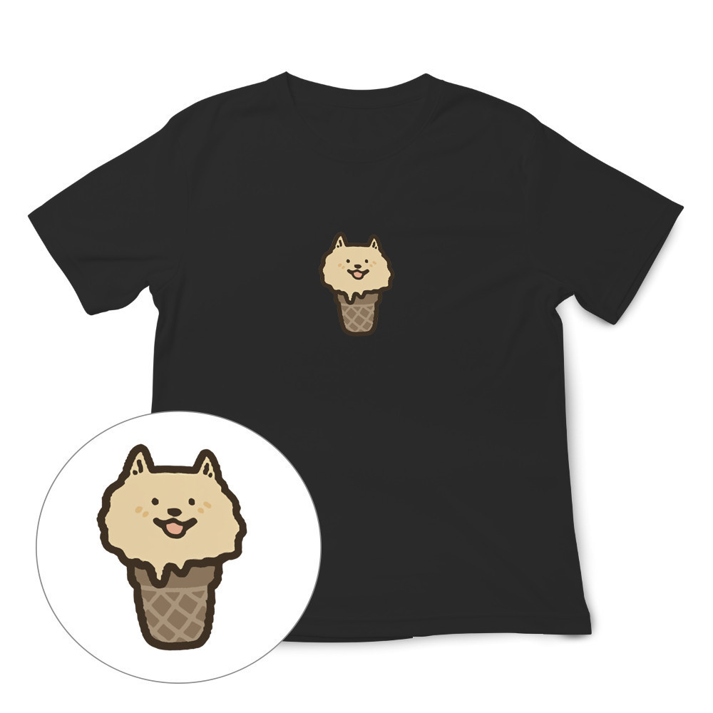 薩摩耶甜筒 黑色.jpg