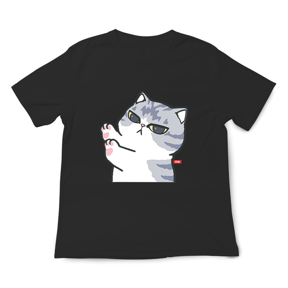 NO KISS 銀貓 黑色.jpg