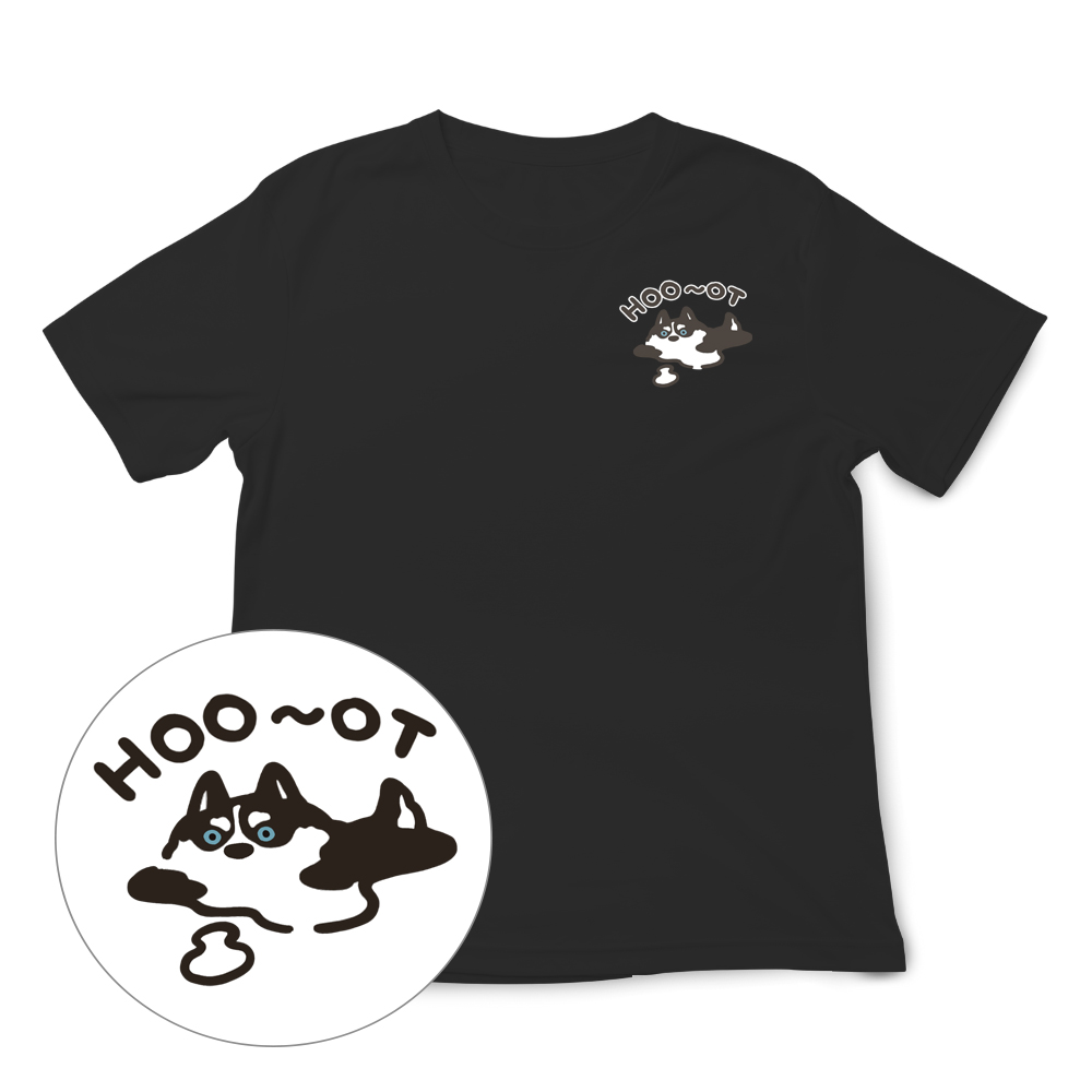 哈士奇 熱到融化 黑色.png