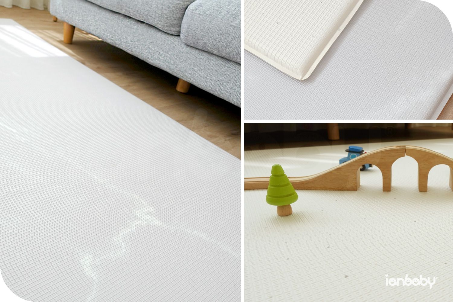 M-RM_b002.jpg/ ianbaby蒟蒻捲墊不再侷限於育兒環境中,亦可是空間氛圍的營造,在寶貝安全探索環境之餘,也為育兒疲憊的媽咪們,打造放鬆的生活氛圍。