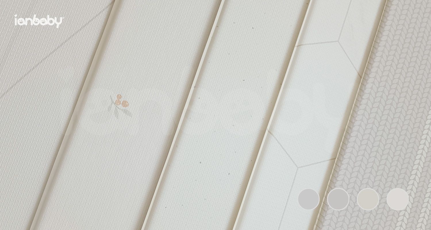 M-RM_18.jpg/ 有別於坊間童趣繽紛的複雜設計,ianbaby蒟蒻捲墊柔和低彩的簡約風格設計,助於穩定寶寶情緒,並注入生活品味,創造有質感的居家氛圍。