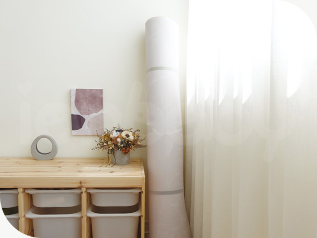 M-RM_07.jpg/ ianbaby蒟蒻捲墊採捲式收納方式,重量約4.2公斤,輕鬆收納不佔空間;重量輕巧方便移動,就算是產後媽媽打掃時亦能輕易搬動不費力。