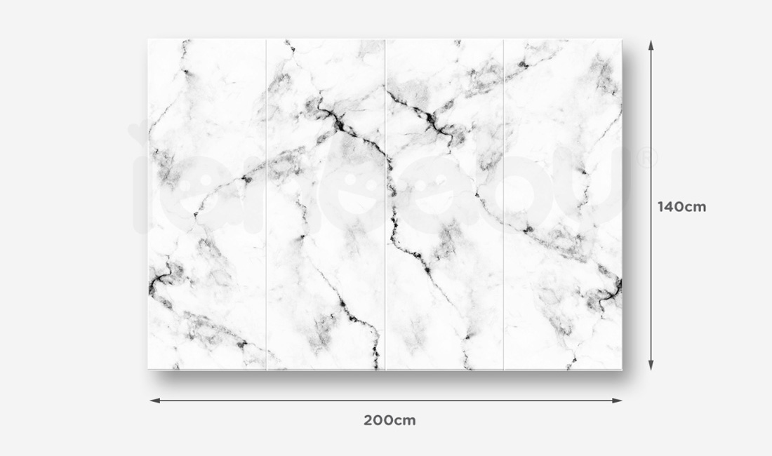 M-FM_45.jpg/ ianbaby 2in1韓製兒童折疊墊銀狐大理石尺寸為200cm*140cm*4cm。