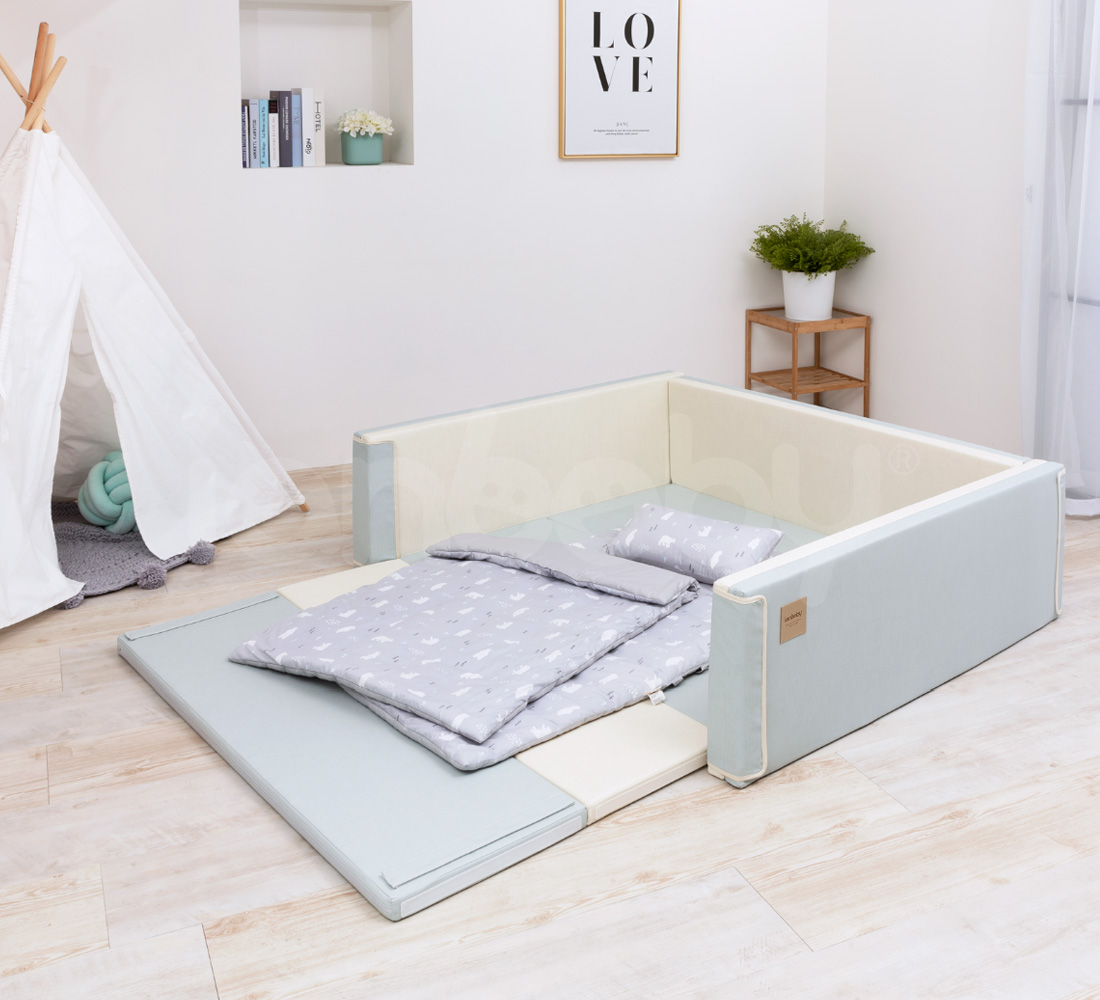 B-BB_19.jpg/ 多功能用途攜帶方便,ianbaby 韓製寶寶睡袋可搭配遊戲城堡或折墊一起使用,附專屬收納提袋外出攜帶也方便。